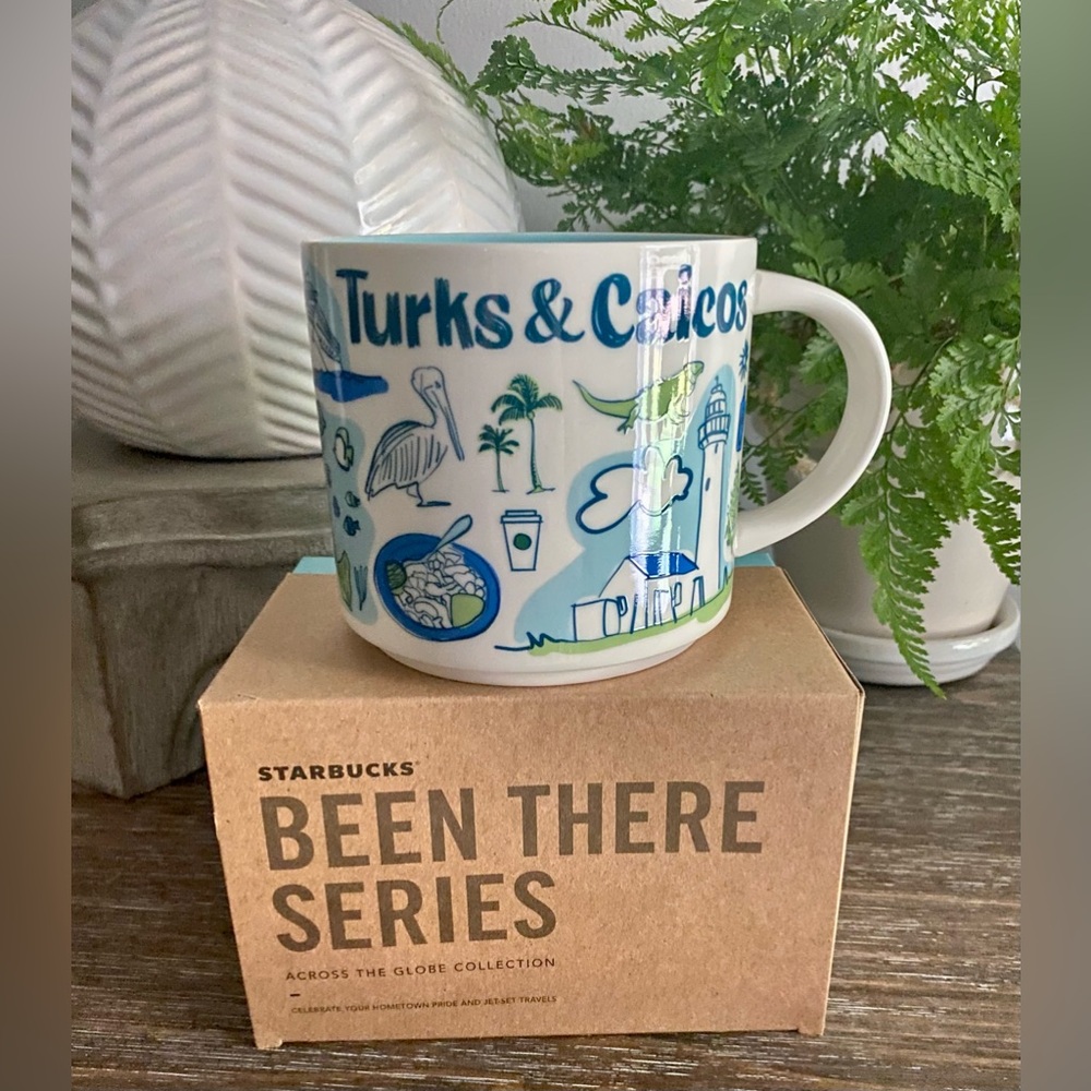 NIB Starbucks Grand Turk & Caicos Been There Series 14oz Collectible Coffee Mug‎